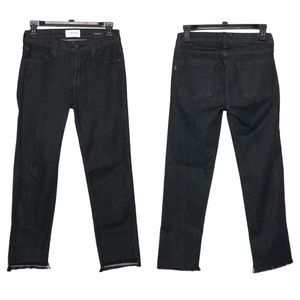 Parker Smith Jeans Raw Hem Straight Leg size 25